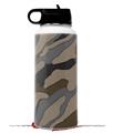 Skin Wrap Decal compatible with Hydro Flask Wide Mouth Bottle 32oz Camouflage Brown (BOTTLE NOT INCLUDED)