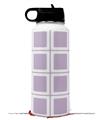 Skin Wrap Decal compatible with Hydro Flask Wide Mouth Bottle 32oz Squared Lavender (BOTTLE NOT INCLUDED)