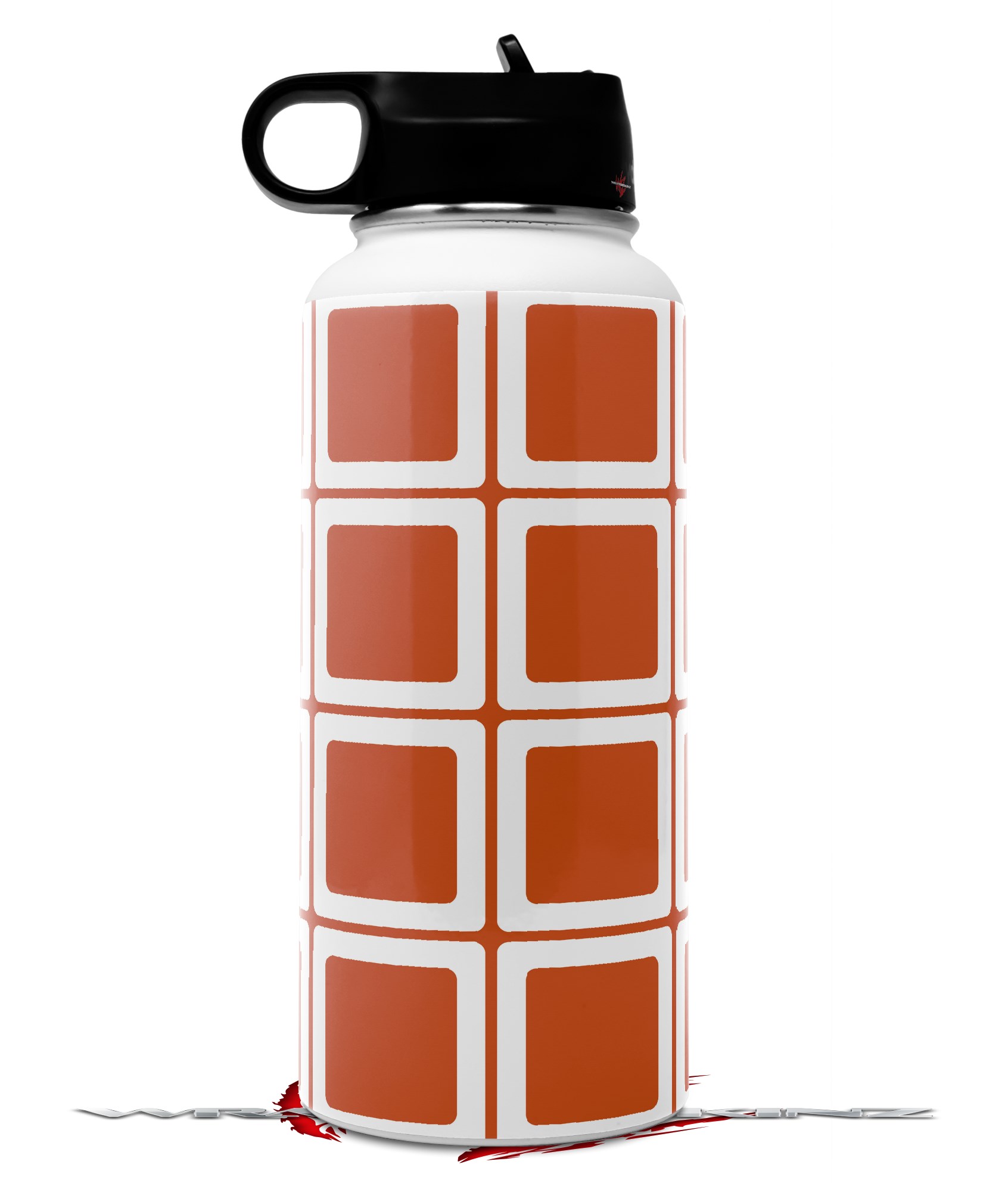 Hydro Flask 32oz Bottle Squared Burnt Orange