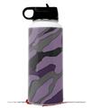 Skin Wrap Decal compatible with Hydro Flask Wide Mouth Bottle 32oz Camouflage Purple (BOTTLE NOT INCLUDED)