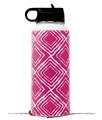 Skin Wrap Decal compatible with Hydro Flask Wide Mouth Bottle 32oz Wavey Fushia Hot Pink (BOTTLE NOT INCLUDED)