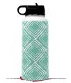 Skin Wrap Decal compatible with Hydro Flask Wide Mouth Bottle 32oz Wavey Seafoam Green (BOTTLE NOT INCLUDED)