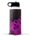 Skin Wrap Decal compatible with Hydro Flask Wide Mouth Bottle 32oz HEX Hot Pink (BOTTLE NOT INCLUDED)