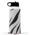 Skin Wrap Decal compatible with Hydro Flask Wide Mouth Bottle 32oz Zebra Skin (BOTTLE NOT INCLUDED)