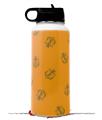 Skin Wrap Decal compatible with Hydro Flask Wide Mouth Bottle 32oz Anchors Away Orange (BOTTLE NOT INCLUDED)