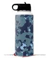 Skin Wrap Decal compatible with Hydro Flask Wide Mouth Bottle 32oz WraptorCamo Old School Camouflage Camo Navy (BOTTLE NOT INCLUDED)