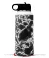 Skin Wrap Decal compatible with Hydro Flask Wide Mouth Bottle 32oz Electrify White (BOTTLE NOT INCLUDED)