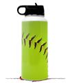 Skin Wrap Decal compatible with Hydro Flask Wide Mouth Bottle 32oz Softball (BOTTLE NOT INCLUDED)