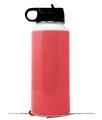 Skin Wrap Decal compatible with Hydro Flask Wide Mouth Bottle 32oz Solids Collection Coral (BOTTLE NOT INCLUDED)