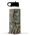 Skin Wrap Decal compatible with Hydro Flask Wide Mouth Bottle 32oz WraptorCamo Grassy Marsh Camo Seafoam Green (BOTTLE NOT INCLUDED)