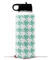 Skin Wrap Decal compatible with Hydro Flask Wide Mouth Bottle 32oz Houndstooth Seafoam Green (BOTTLE NOT INCLUDED)