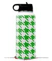 Skin Wrap Decal compatible with Hydro Flask Wide Mouth Bottle 32oz Houndstooth Green (BOTTLE NOT INCLUDED)