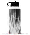 Skin Wrap Decal compatible with Hydro Flask Wide Mouth Bottle 32oz Lightning White (BOTTLE NOT INCLUDED)
