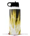 Skin Wrap Decal compatible with Hydro Flask Wide Mouth Bottle 32oz Lightning Yellow (BOTTLE NOT INCLUDED)