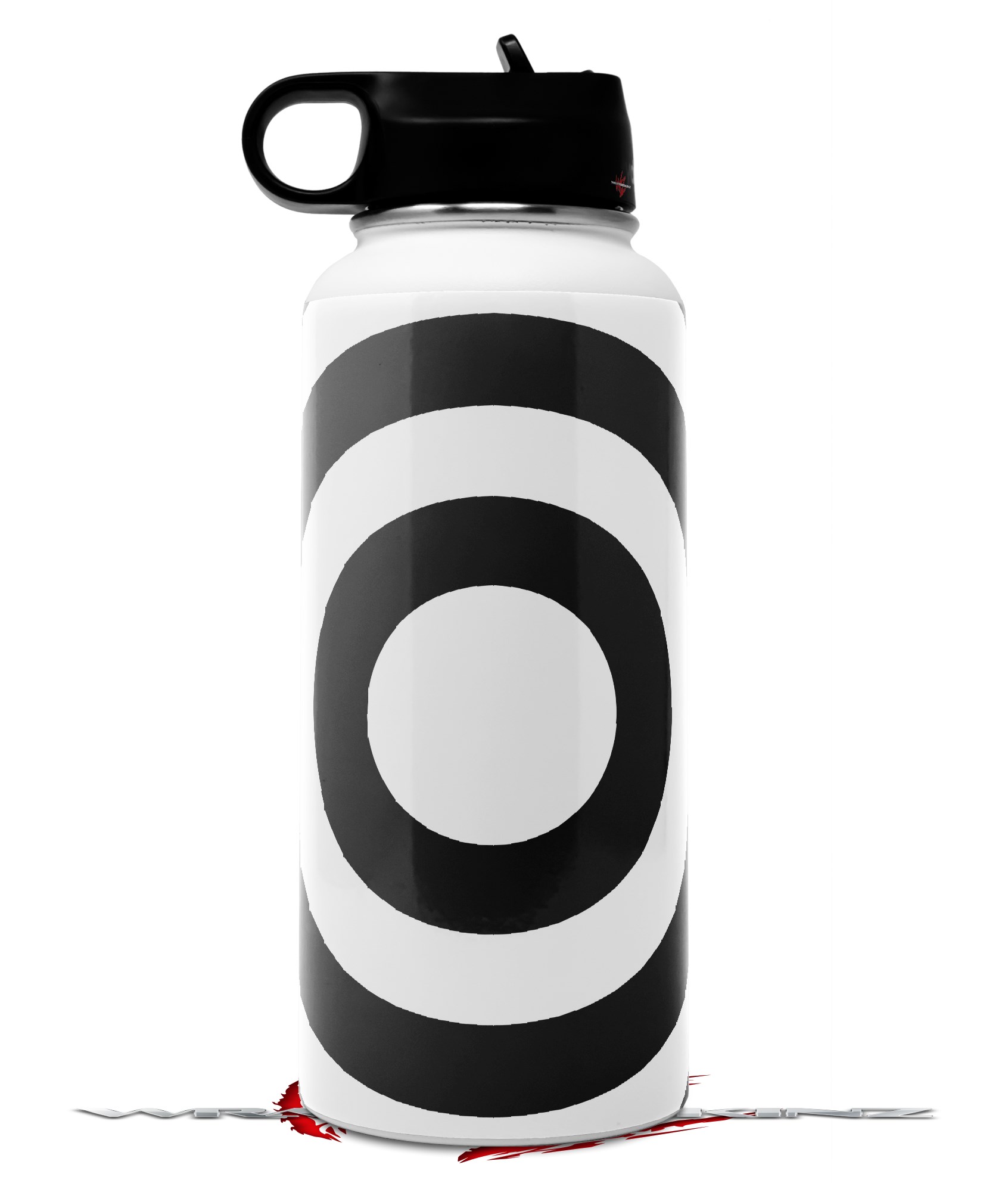 Skin Wrap Decal compatible with Hydro Flask Wide Mouth Bottle 32oz