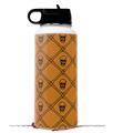 Skin Wrap Decal compatible with Hydro Flask Wide Mouth Bottle 32oz Halloween Skull and Bones (BOTTLE NOT INCLUDED)
