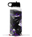 Skin Wrap Decal compatible with Hydro Flask Wide Mouth Bottle 32oz Abstract 02 Purple (BOTTLE NOT INCLUDED)