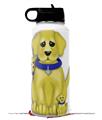 Skin Wrap Decal compatible with Hydro Flask Wide Mouth Bottle 32oz Puppy Dogs on White (BOTTLE NOT INCLUDED)