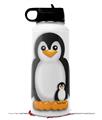 Skin Wrap Decal compatible with Hydro Flask Wide Mouth Bottle 32oz Penguins on White (BOTTLE NOT INCLUDED)