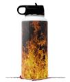 Skin Wrap Decal compatible with Hydro Flask Wide Mouth Bottle 32oz Open Fire (BOTTLE NOT INCLUDED)