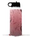 Skin Wrap Decal compatible with Hydro Flask Wide Mouth Bottle 32oz Feminine Yin Yang Red (BOTTLE NOT INCLUDED)