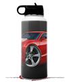 Skin Wrap Decal compatible with Hydro Flask Wide Mouth Bottle 32oz 2010 Camaro RS Red (BOTTLE NOT INCLUDED)