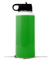 Skin Wrap Decal compatible with Hydro Flask Wide Mouth Bottle 32oz Solids Collection Green (BOTTLE NOT INCLUDED)