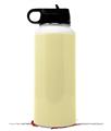 Skin Wrap Decal compatible with Hydro Flask Wide Mouth Bottle 32oz Solids Collection Yellow Sunshine (BOTTLE NOT INCLUDED)