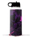 Skin Wrap Decal compatible with Hydro Flask Wide Mouth Bottle 32oz Twisted Garden Purple and Hot Pink (BOTTLE NOT INCLUDED)