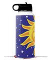 Skin Wrap Decal compatible with Hydro Flask Wide Mouth Bottle 32oz Moon Sun (BOTTLE NOT INCLUDED)