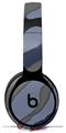 Skin Decal Wrap works with Original Beats Solo Pro Headphones Camouflage Blue Skin Only BEATS NOT INCLUDED