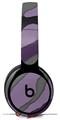 Skin Decal Wrap works with Original Beats Solo Pro Headphones Camouflage Purple Skin Only BEATS NOT INCLUDED