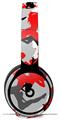 Skin Decal Wrap works with Original Beats Solo Pro Headphones Sexy Girl Silhouette Camo Red Skin Only BEATS NOT INCLUDED