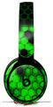 Skin Decal Wrap works with Original Beats Solo Pro Headphones HEX Green Skin Only BEATS NOT INCLUDED