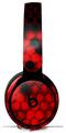 Skin Decal Wrap works with Original Beats Solo Pro Headphones HEX Red Skin Only BEATS NOT INCLUDED