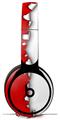 Skin Decal Wrap works with Original Beats Solo Pro Headphones Ripped Colors Red White Skin Only BEATS NOT INCLUDED