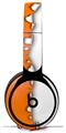 Skin Decal Wrap works with Original Beats Solo Pro Headphones Ripped Colors Orange White Skin Only BEATS NOT INCLUDED