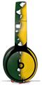 Skin Decal Wrap works with Original Beats Solo Pro Headphones Ripped Colors Green Yellow Skin Only BEATS NOT INCLUDED