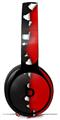 Skin Decal Wrap works with Original Beats Solo Pro Headphones Ripped Colors Black Red Skin Only BEATS NOT INCLUDED