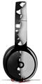 Skin Decal Wrap works with Original Beats Solo Pro Headphones Ripped Colors Black Gray Skin Only BEATS NOT INCLUDED