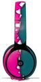 Skin Decal Wrap works with Original Beats Solo Pro Headphones Ripped Colors Hot Pink Seafoam Green Skin Only BEATS NOT INCLUDED