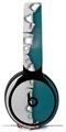 Skin Decal Wrap works with Original Beats Solo Pro Headphones Ripped Colors Gray Seafoam Green Skin Only BEATS NOT INCLUDED
