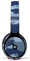 Skin Decal Wrap works with Original Beats Solo Pro Headphones WraptorCamo Digital Camo Navy Skin Only BEATS NOT INCLUDED