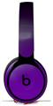 Skin Decal Wrap works with Original Beats Solo Pro Headphones Smooth Fades Purple Black Skin Only BEATS NOT INCLUDED