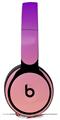 Skin Decal Wrap works with Original Beats Solo Pro Headphones Smooth Fades Pink Purple Skin Only BEATS NOT INCLUDED