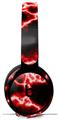 Skin Decal Wrap works with Original Beats Solo Pro Headphones Electrify Red Skin Only BEATS NOT INCLUDED