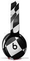 Skin Decal Wrap works with Original Beats Solo Pro Headphones Checkered Racing Flag Skin Only BEATS NOT INCLUDED