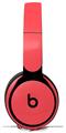 Skin Decal Wrap works with Original Beats Solo Pro Headphones Solids Collection Coral Skin Only BEATS NOT INCLUDED