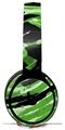 Skin Decal Wrap works with Original Beats Solo Pro Headphones Alecias Swirl 02 Green Skin Only BEATS NOT INCLUDED