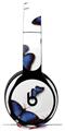 Skin Decal Wrap works with Original Beats Solo Pro Headphones Butterflies Blue Skin Only BEATS NOT INCLUDED